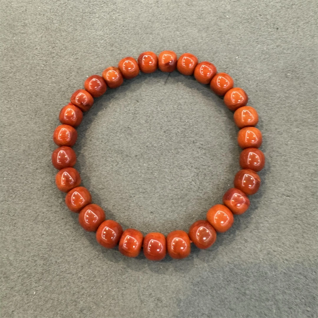 【欣妈珠宝】瓦西南红满色满肉jipin单圈（多规格）