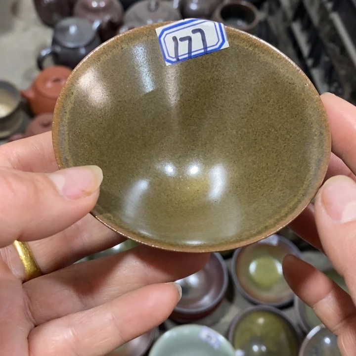 茶盏建阳建盏微瑕柴烧