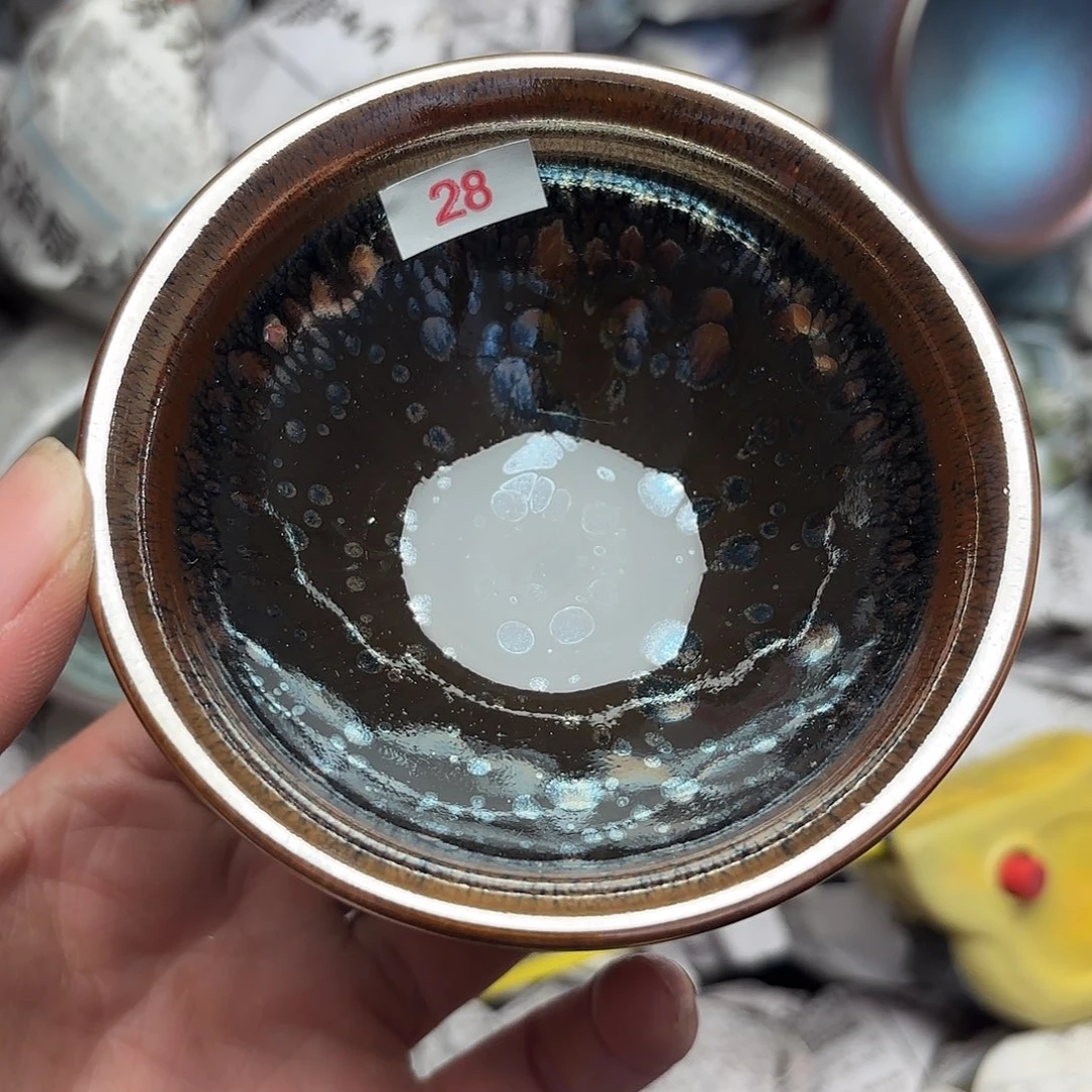 茶盏微瑕建盏主人杯一只