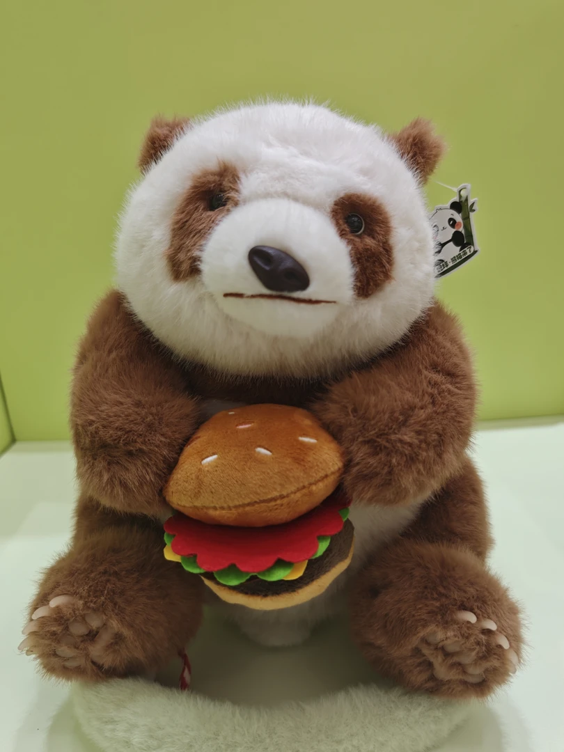 熊猫玩偶仿真带爪公仔大熊猫毛绒玩具陕西纪念品