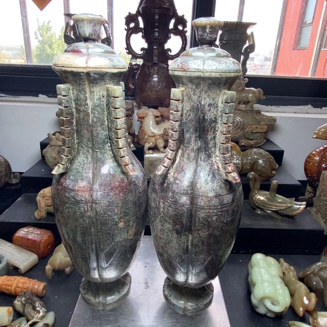 和田玉未镶嵌把件