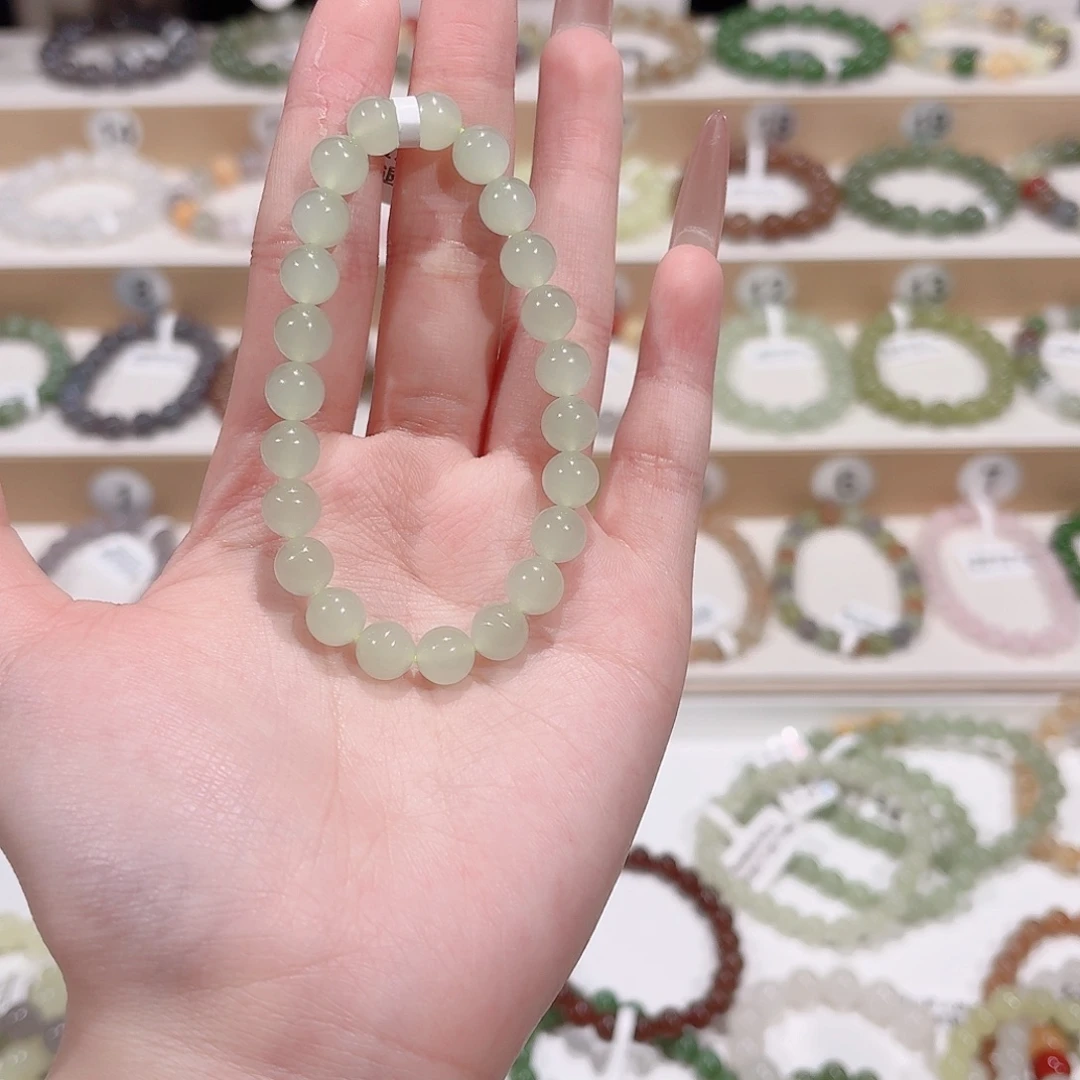 ****Y和田玉（糖玉）未镶嵌手链L