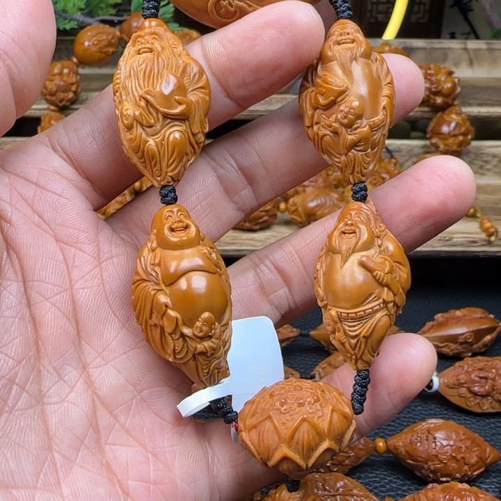 橄榄核手串/手链五福临门