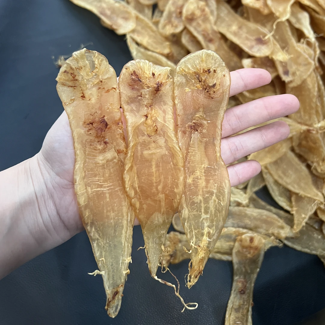 本港白花胶鱼胶39头规格花胶干货