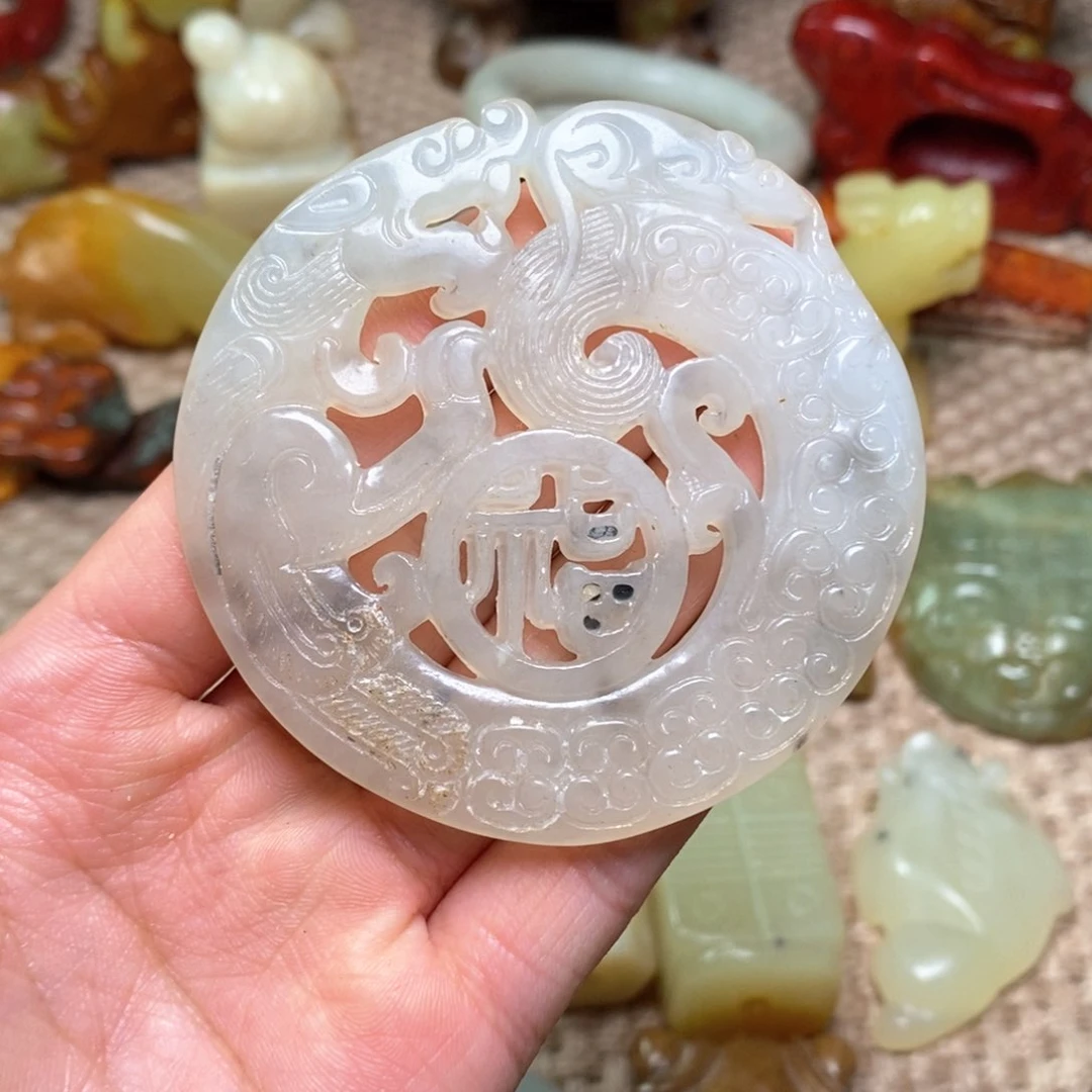 白玉菩提吊坠白玉菩提白玉菩提摆件