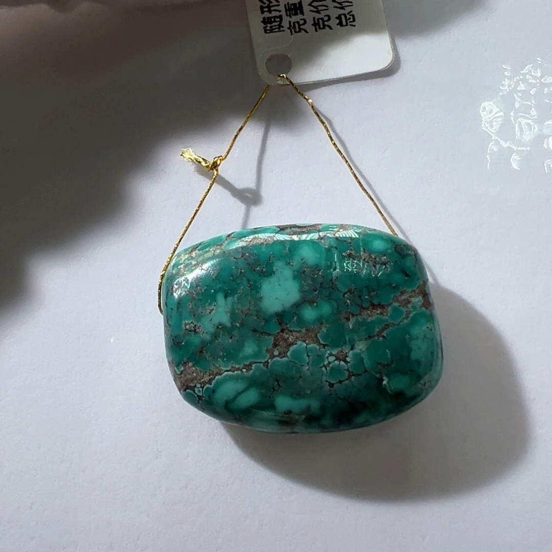 绿松石未镶嵌挂件
