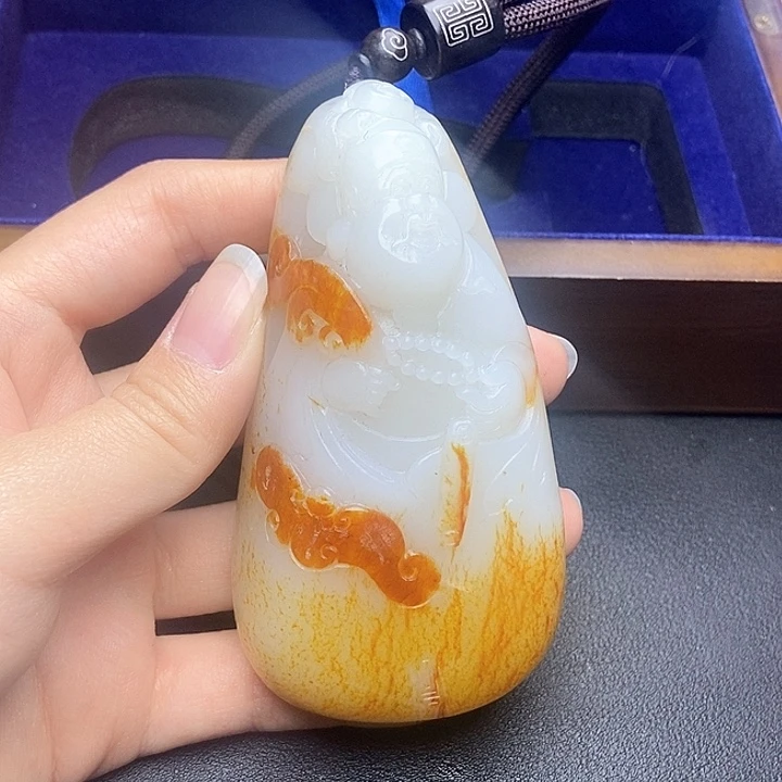 和田玉挂件未镶嵌N