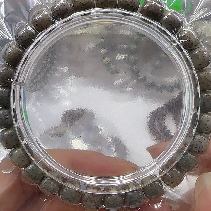 星月菩提手串66高端绿星月菩提87桶单圈