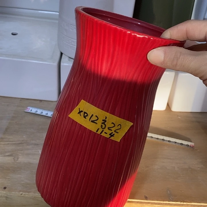 陶摆件陶盆有孔 瑕疵介意勿拍