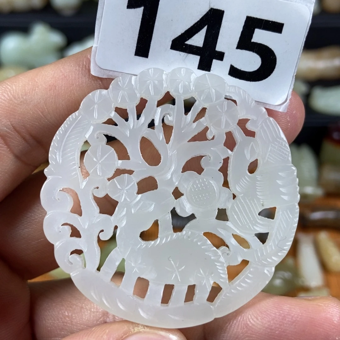 吊坠(不含链)未镶嵌和田玉