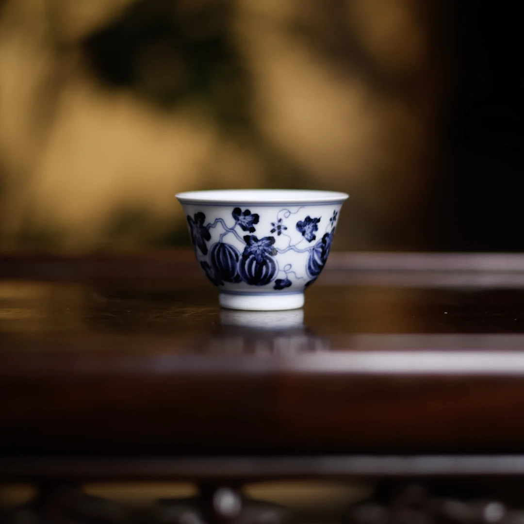 【好物】青花瓜果客杯（雲由S0269）