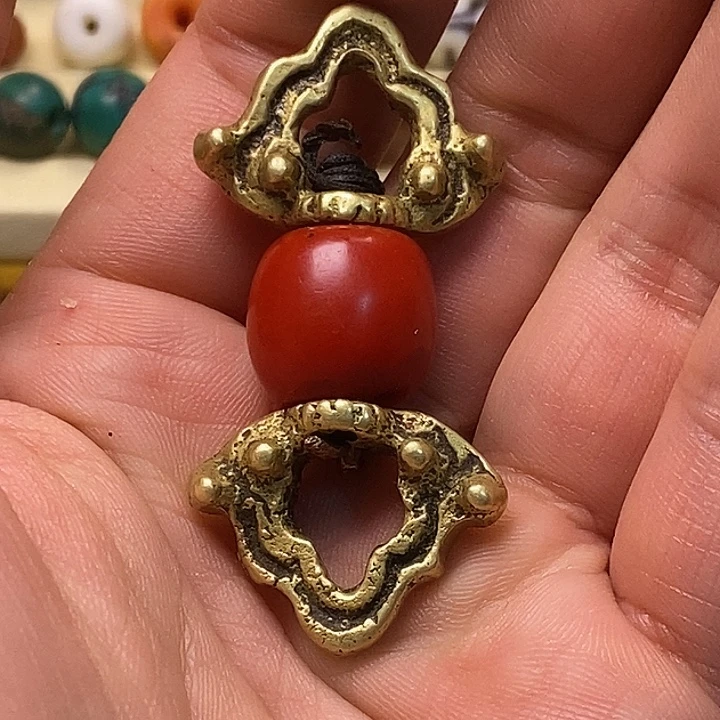 老八字环铜器铜器