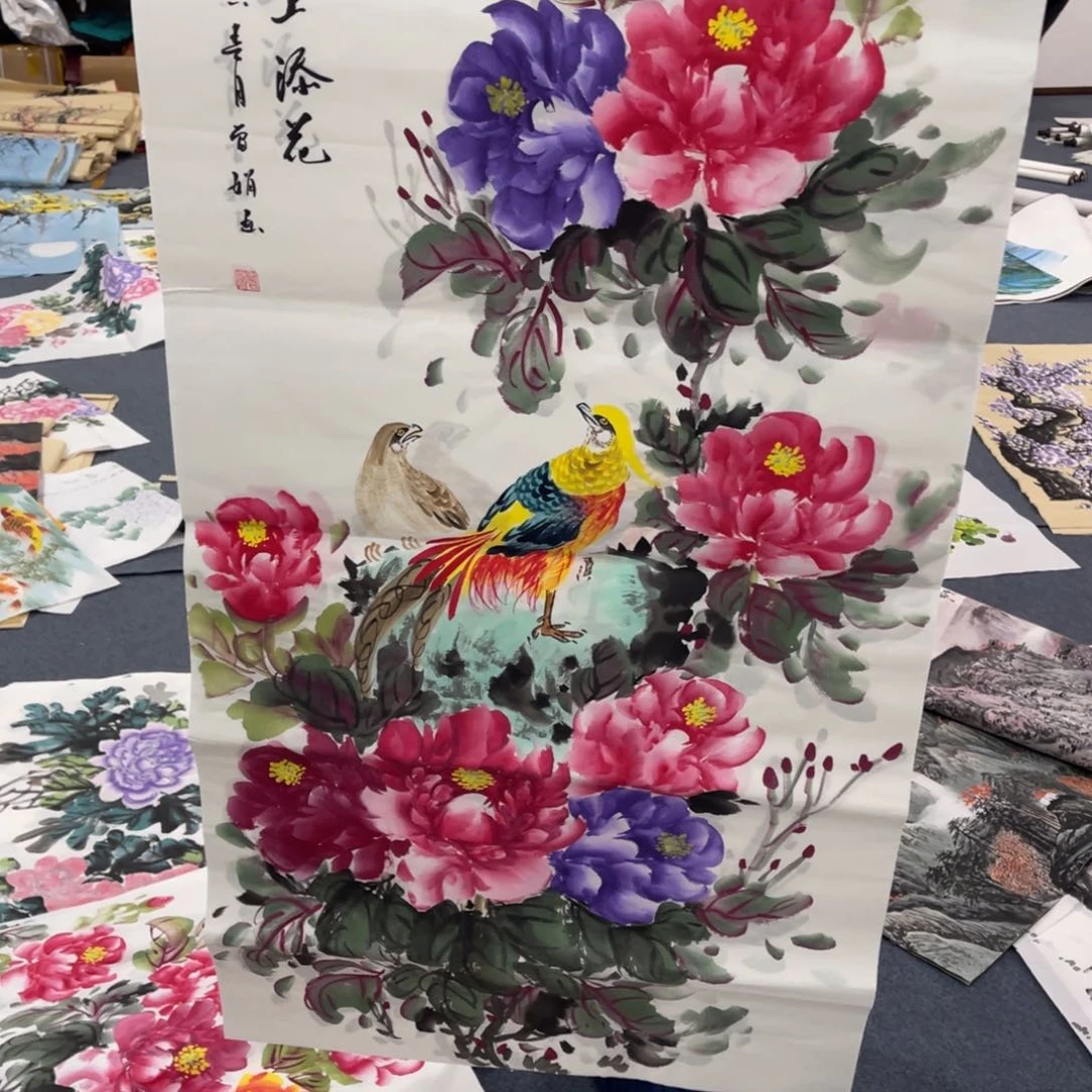 国画处理作品看好再拍哦