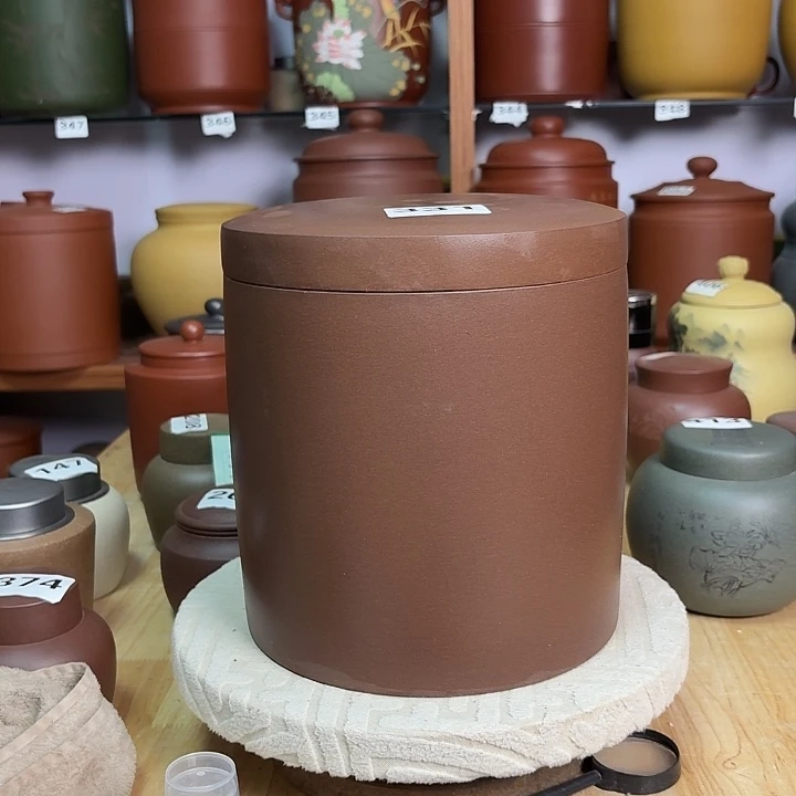 紫砂茶叶罐七饼茶叶罐331