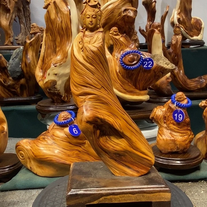 柏木（崖柏）神****石精品崖柏