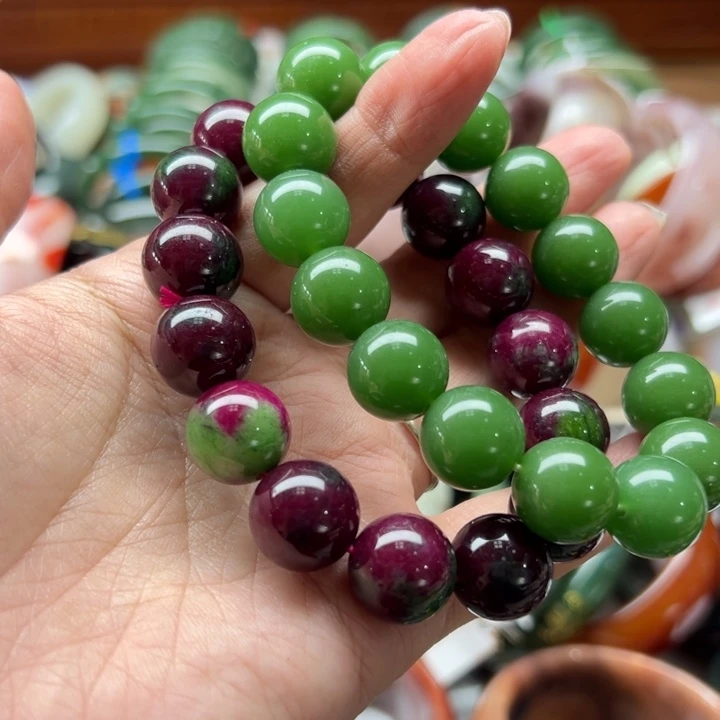 石英质玉未镶嵌手链