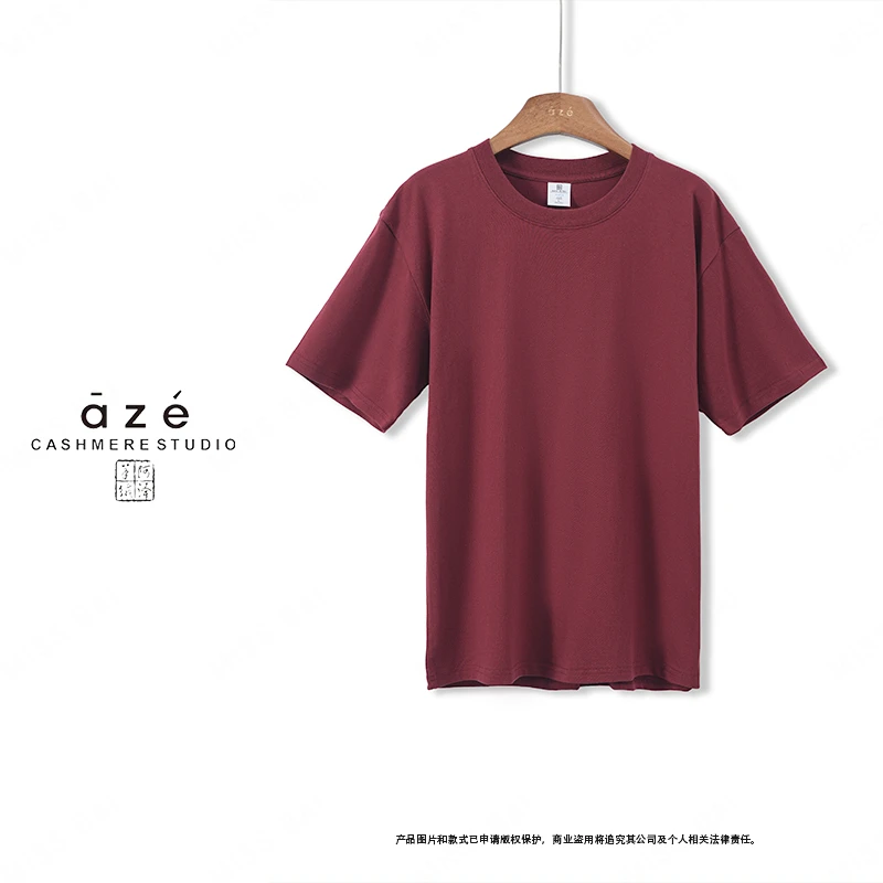 时尚百搭休闲男女同款百分百棉T恤CDZY-2507