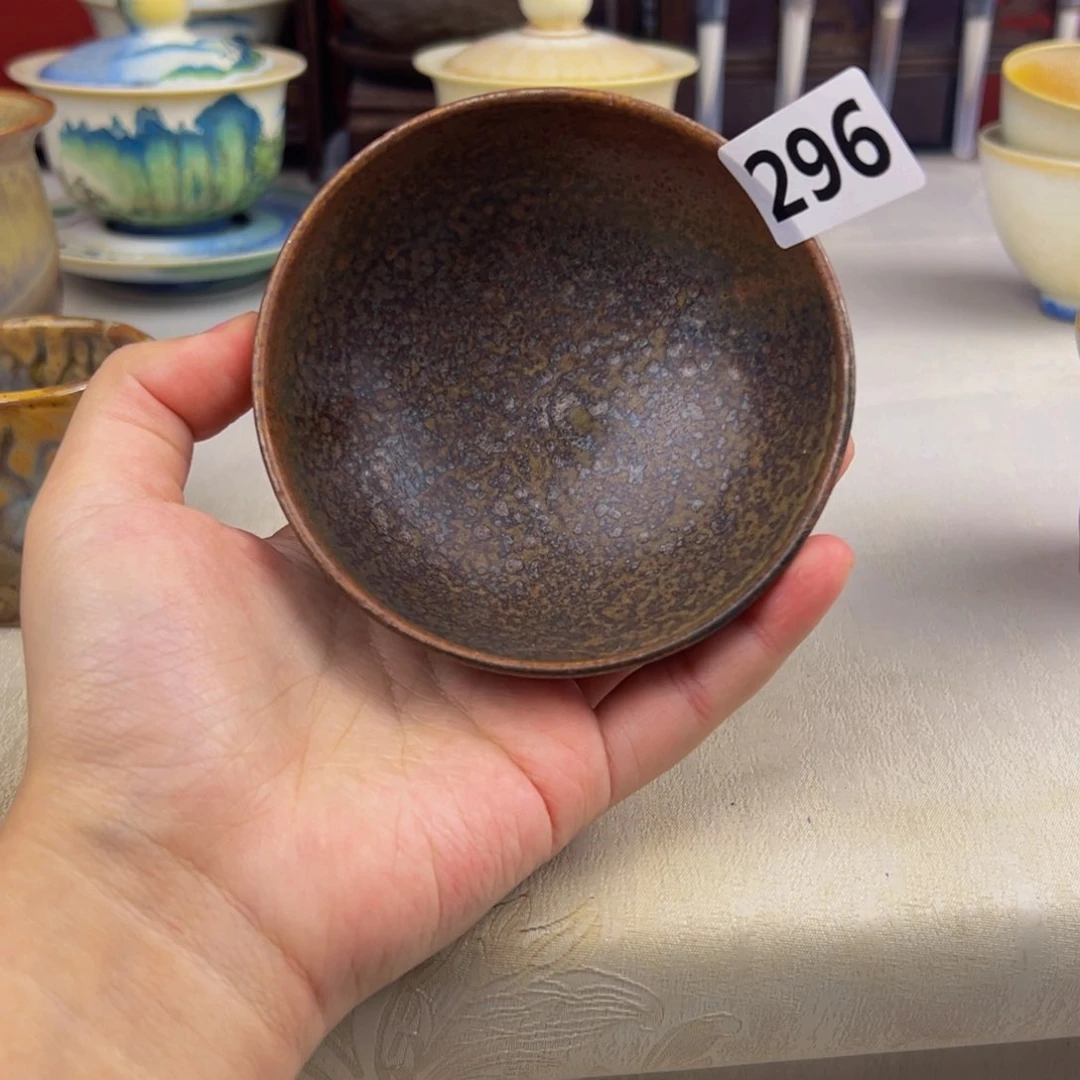 杯子纯手工柴烧主人杯