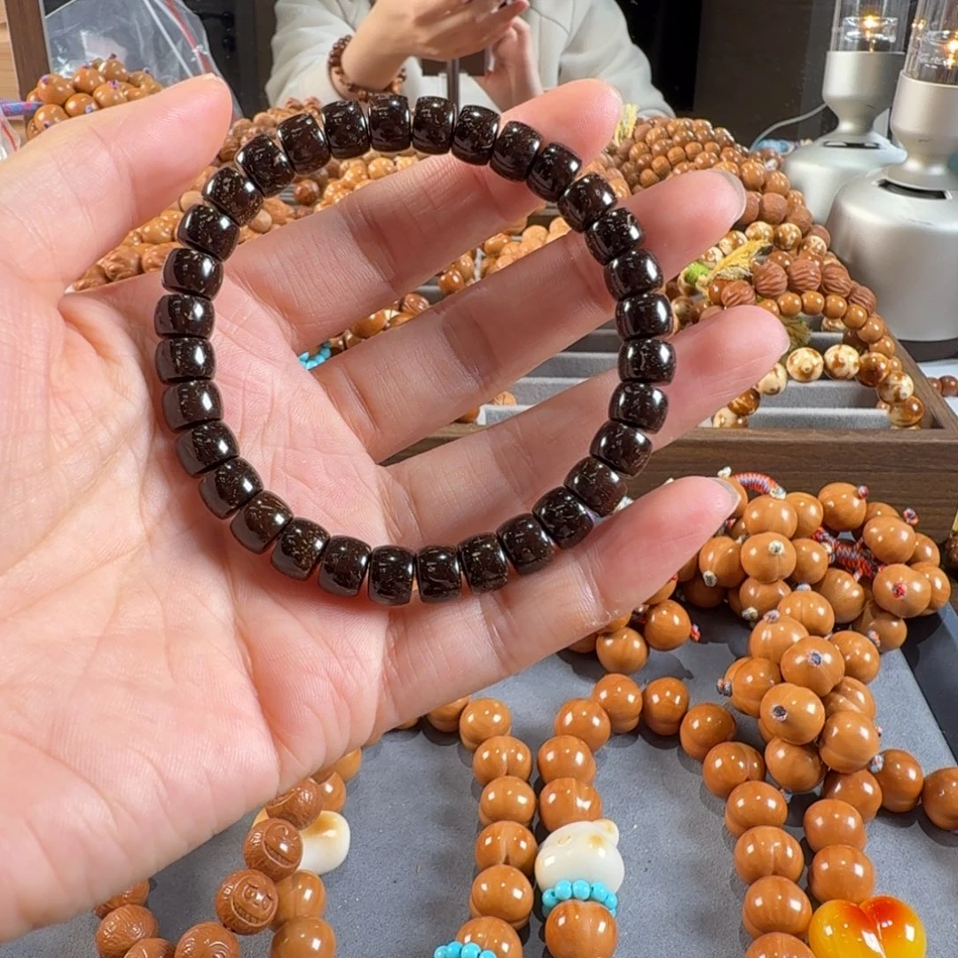 仙***子椰蒂吊坠椰蒂原生态8直切