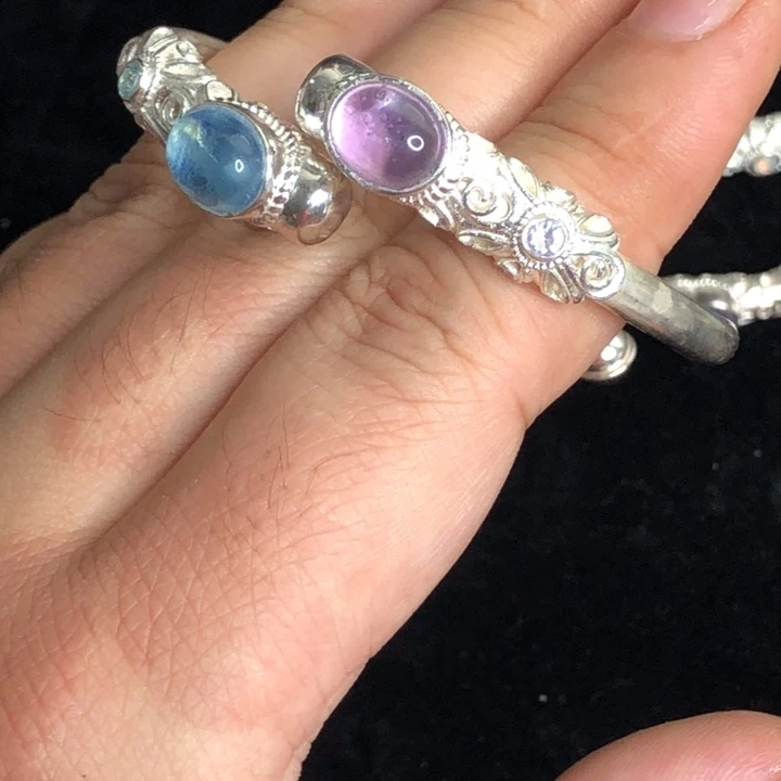 合成立方氧化锆足银