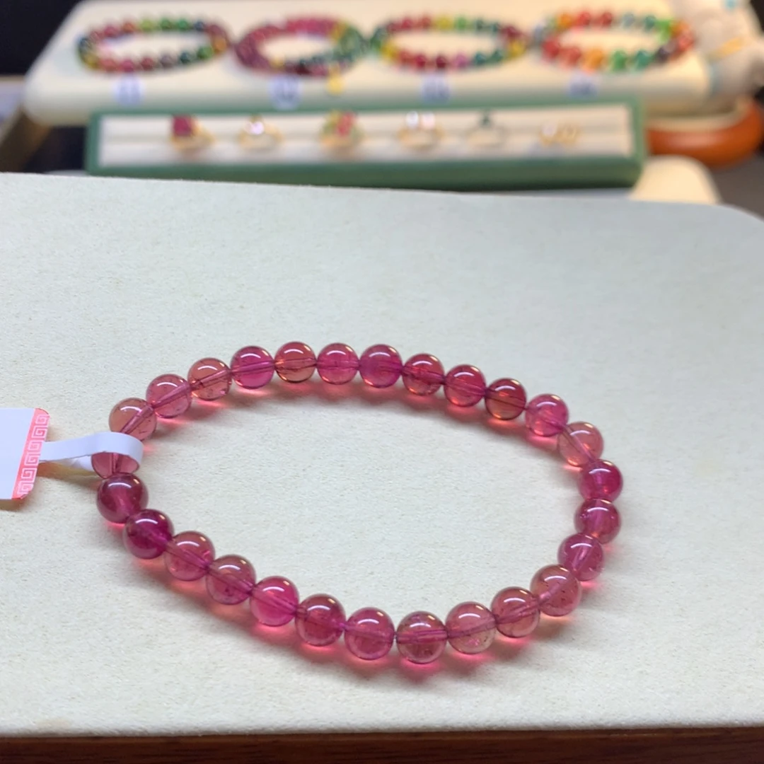 手串未镶嵌碧玺卢比来6.6mm