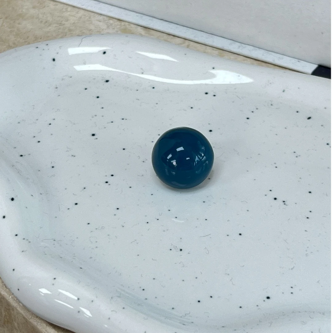 铜合金树脂耳饰 JC020323。JOSIE CHOW【蓝银色】女款耳环