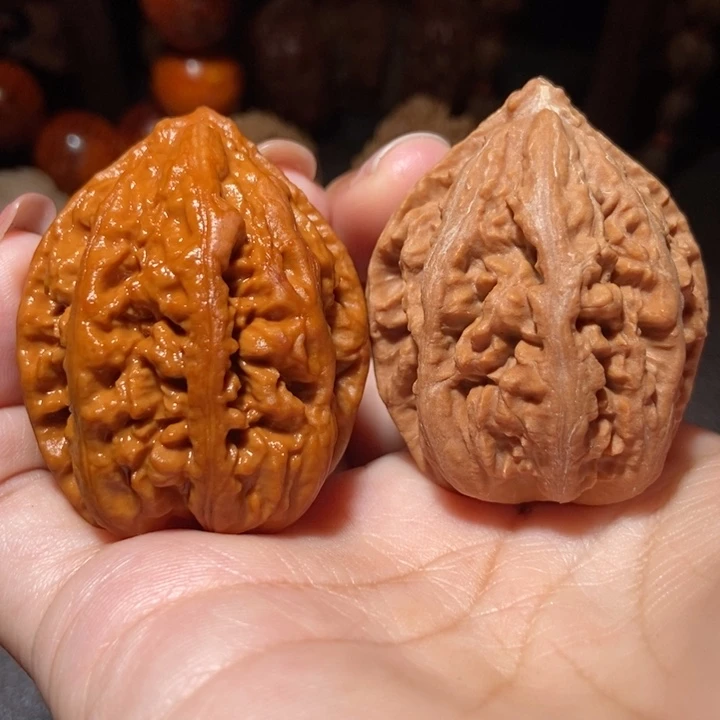 把件文玩核桃东北楸子小雪221