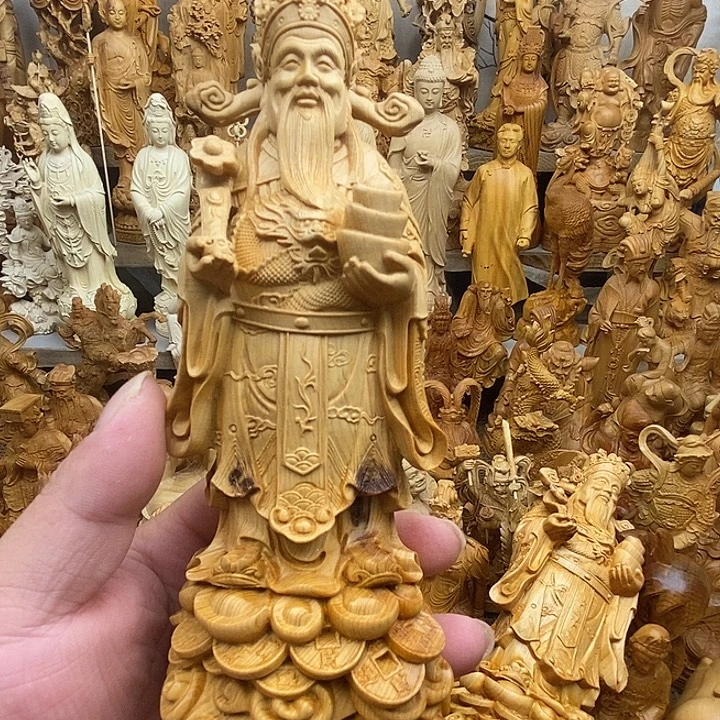 双****柏木(崖柏)大财神爷