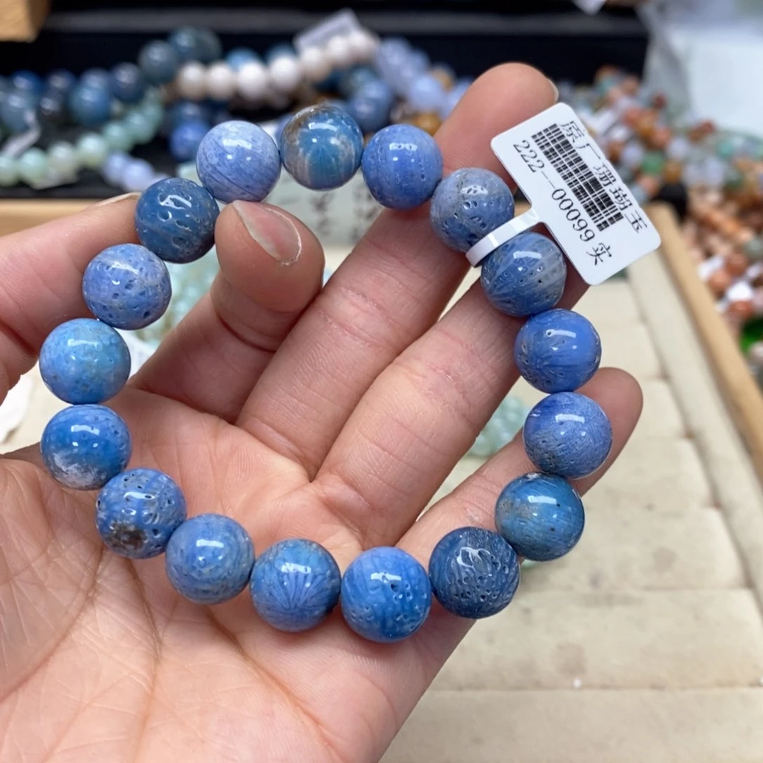 硅化珊瑚（珊瑚玉）手链未镶嵌小**?240