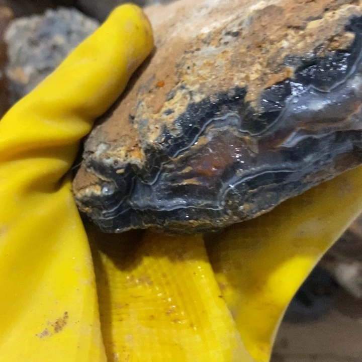 識***響定制玛瑙原石切割不退不换