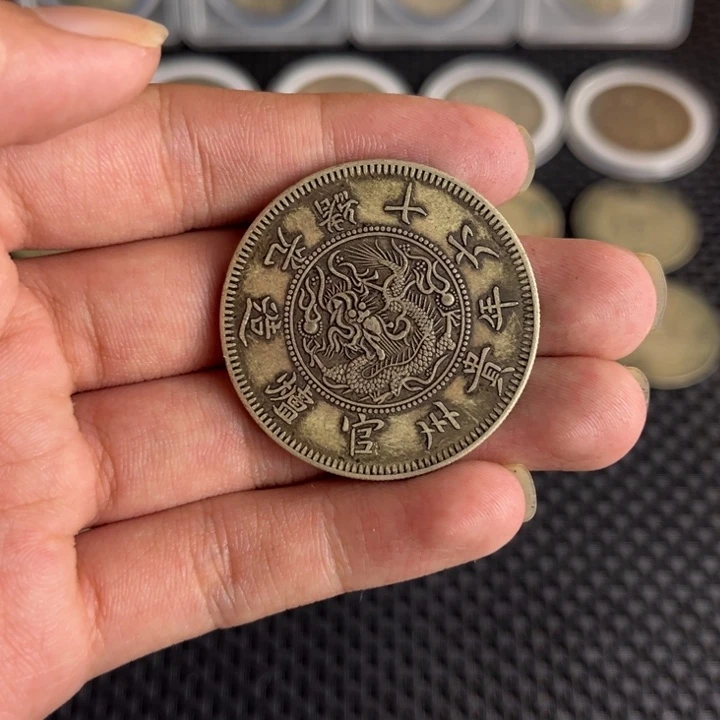 金属大头龙洋船洋工艺品