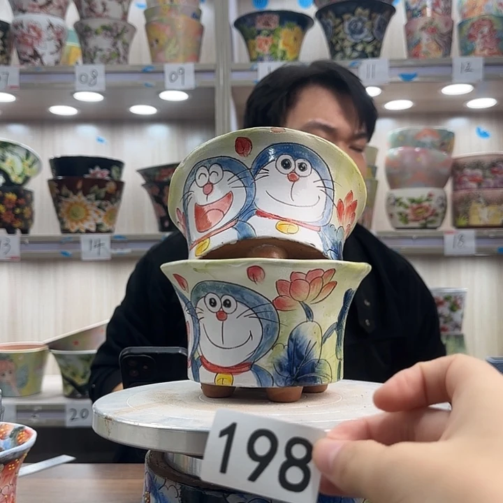 紫砂花盆瑕疵瑕疵198