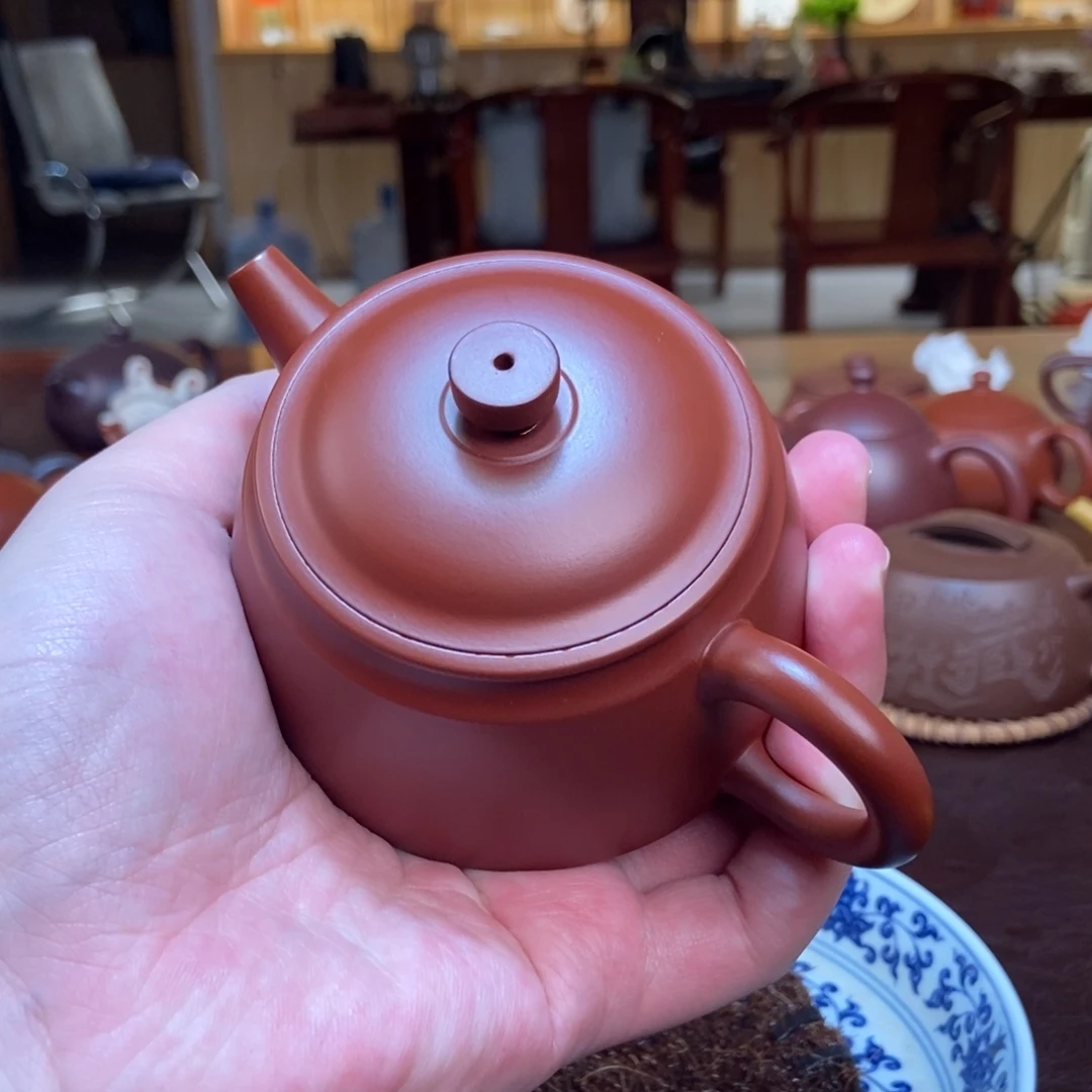 茶壶紫砂金钟紫砂壶