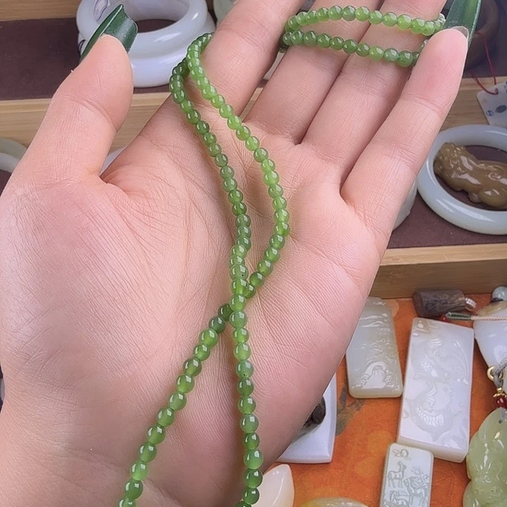 和田玉（糖玉）未镶嵌手链