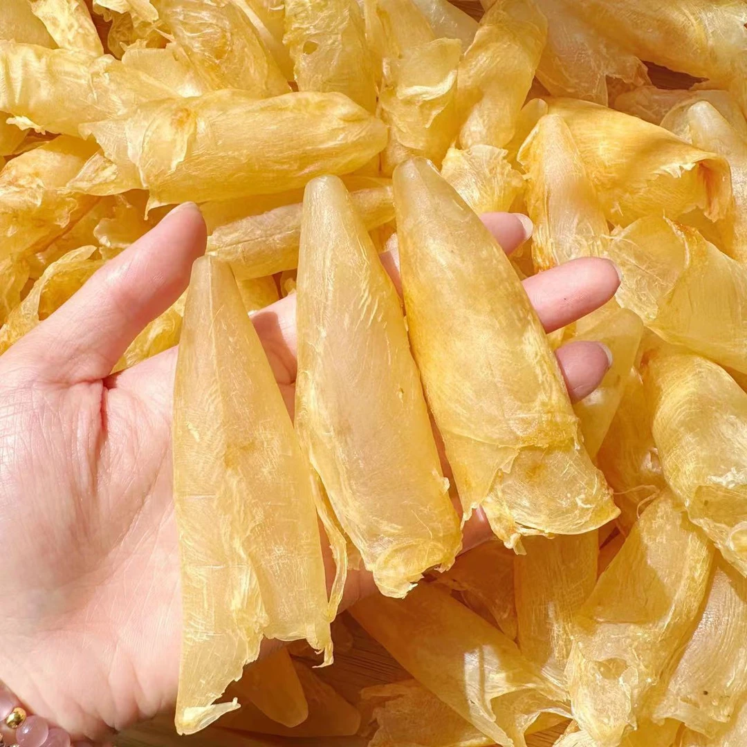 100头咸水黄花胶鱼胶花胶炖汤煲汤百合月子孕妈半斤