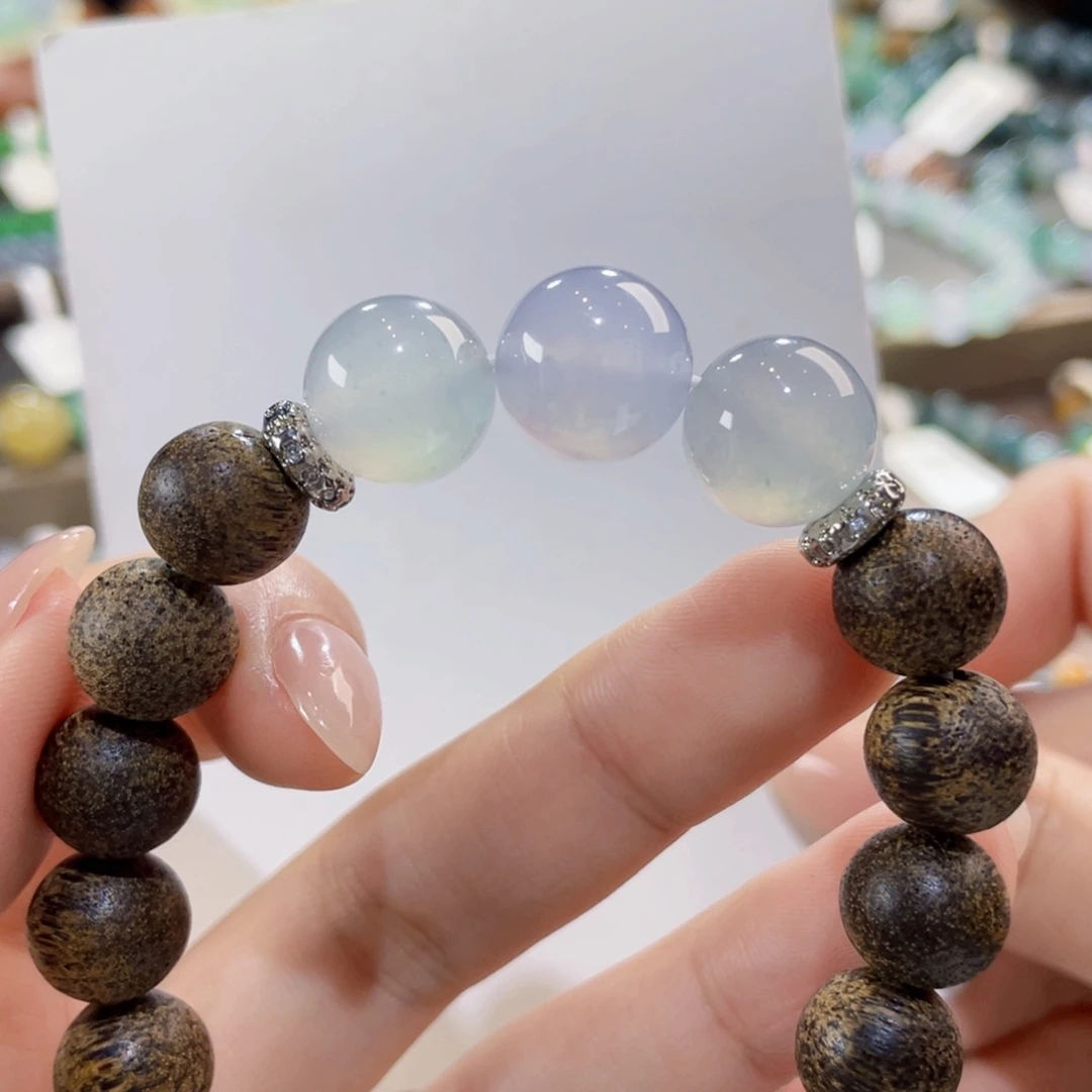 未镶嵌手链翡翠大卡放漏