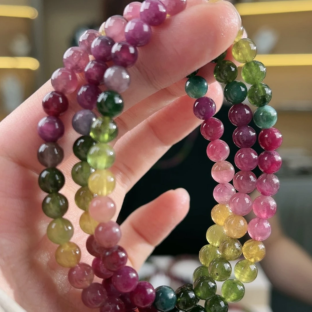 碧玺（多样性发一件）6mm未镶嵌碧玺