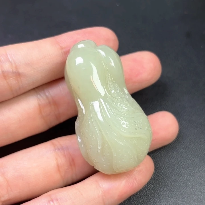 元***6和田玉未镶嵌挂件