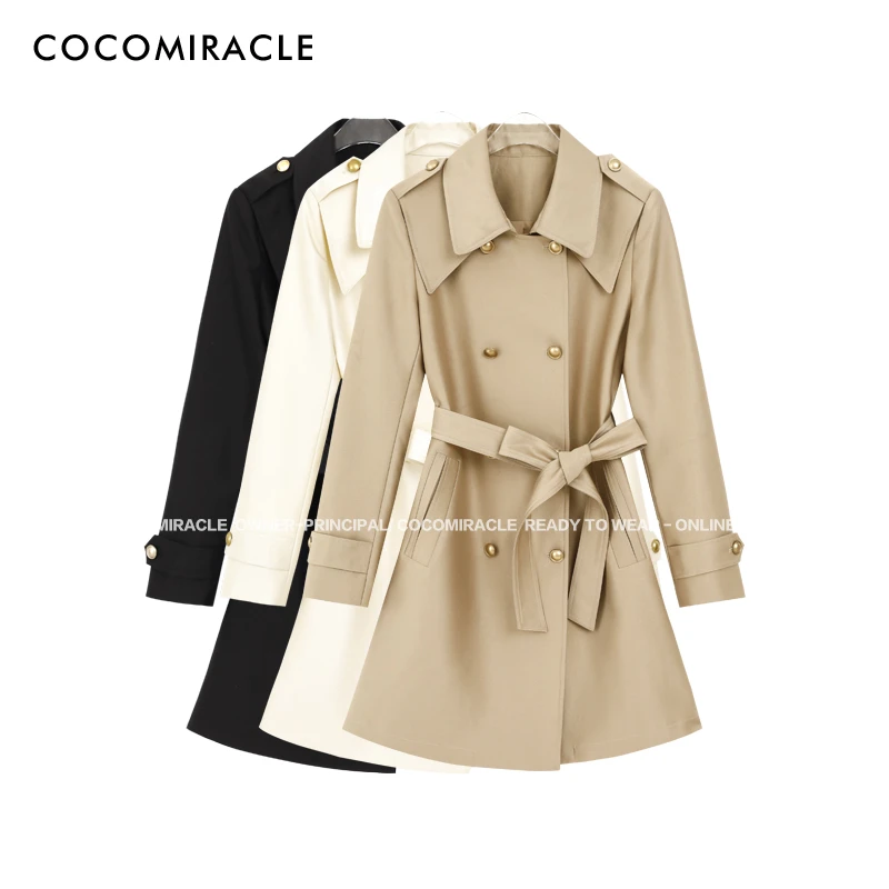 【一潼专属】2025新款中长款风衣QL1FY702