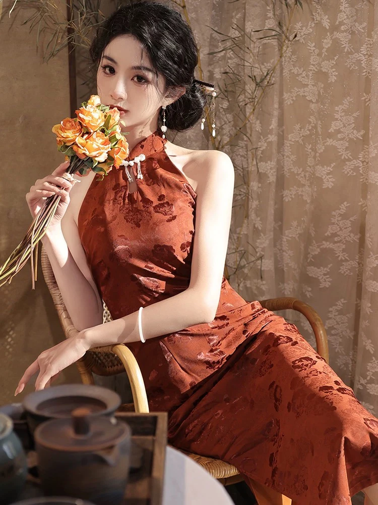 肖肖-孤品单款单件旗袍