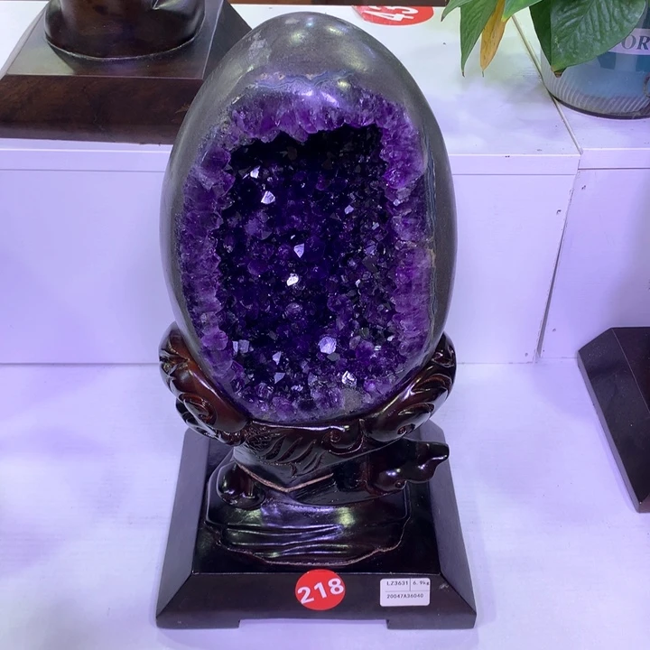 紫晶大型摆件（非配饰）未镶嵌因*