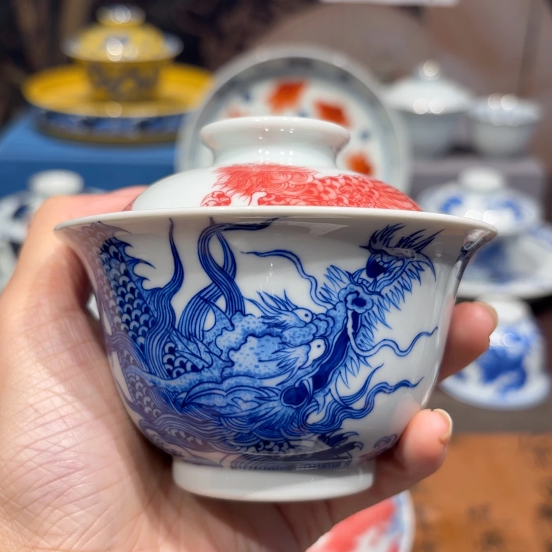 手工手绘陶瓷茶具