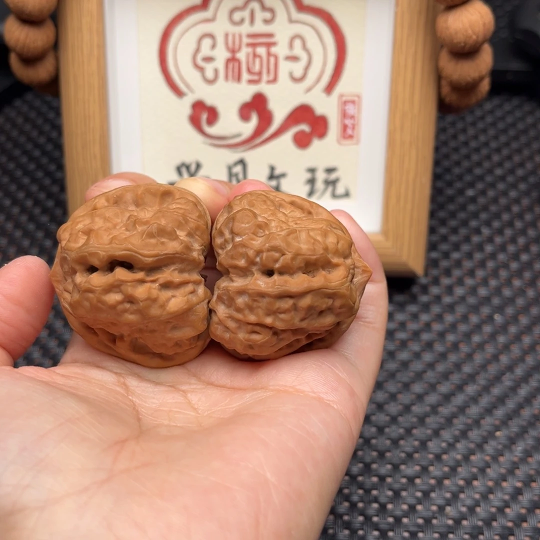 吊坠文玩核桃40蛤蟆头