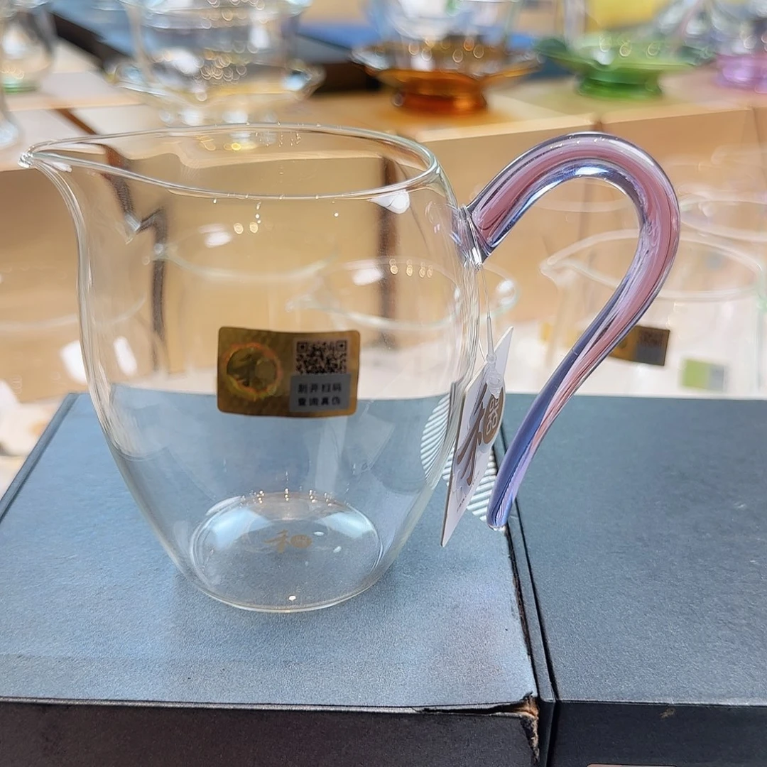 禾器怡然公道杯浅紫色