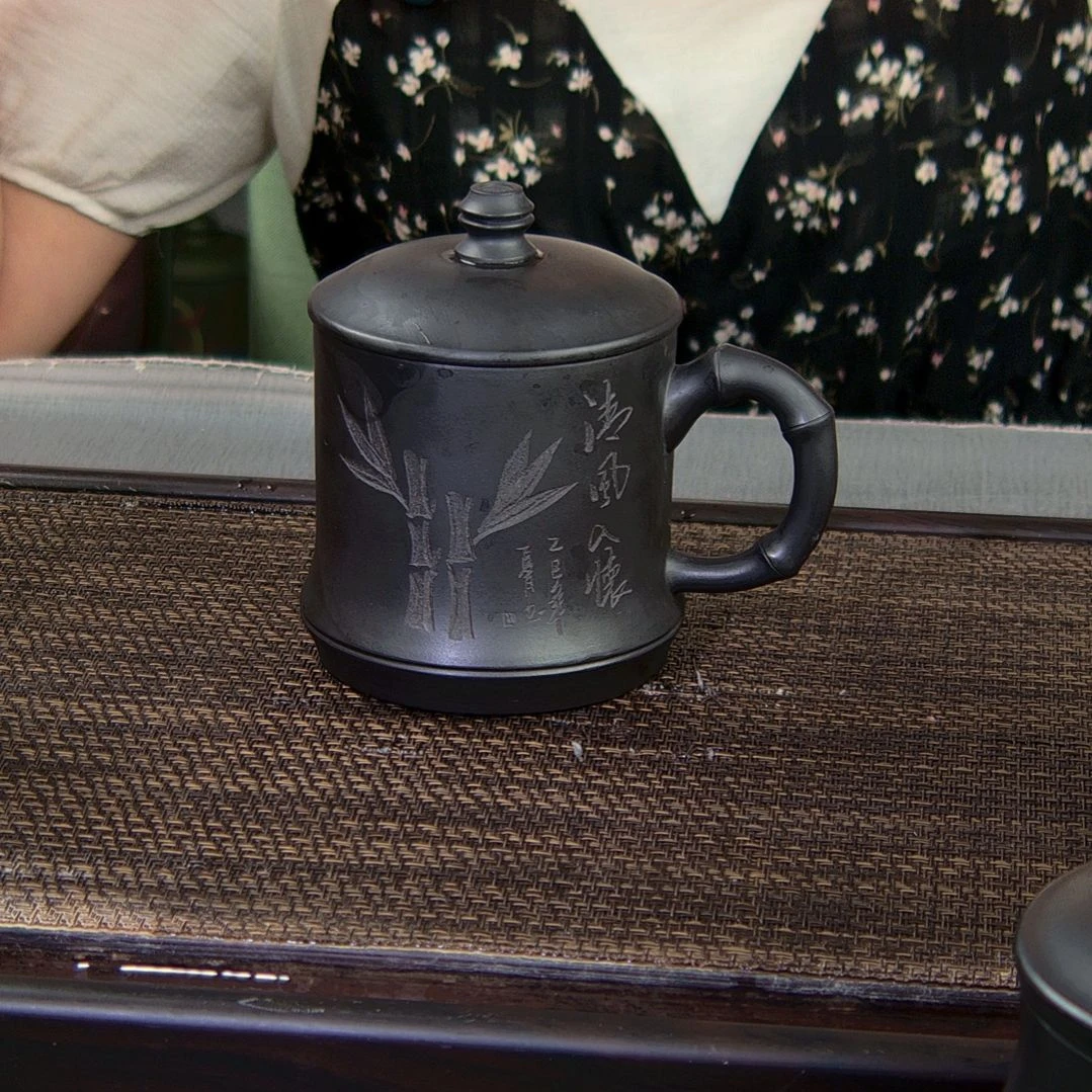 茶杯紫砂高货放漏