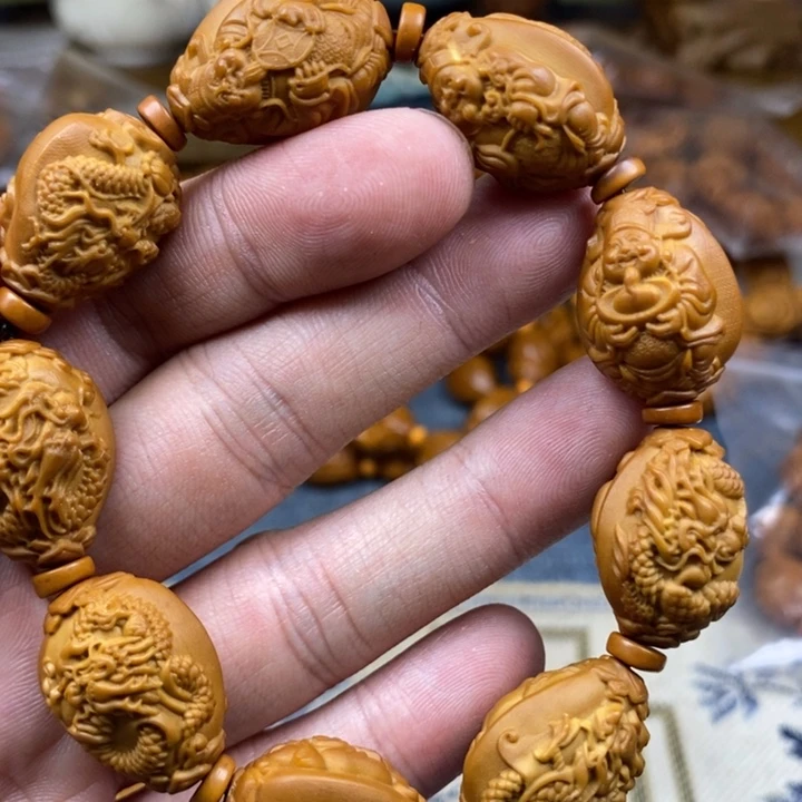 橄榄核手串/手链橄榄核雕工艺手串