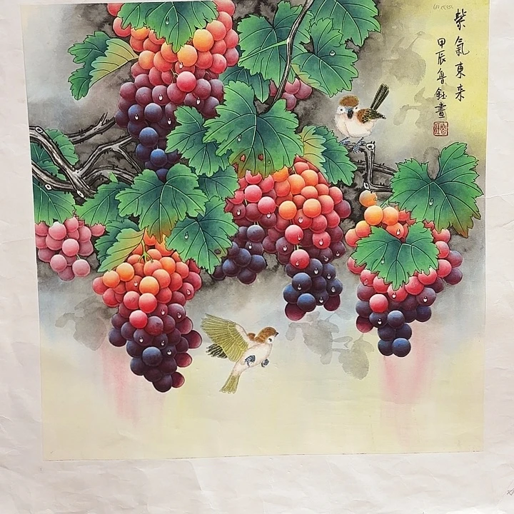 国画鲁钰先生精品之一
