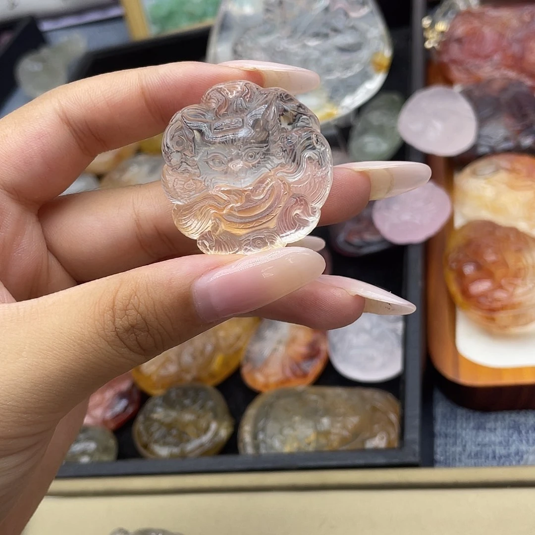 颈饰未镶嵌水晶天然