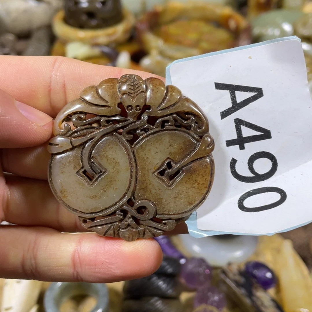 和田玉吊坠(不含链)未镶嵌