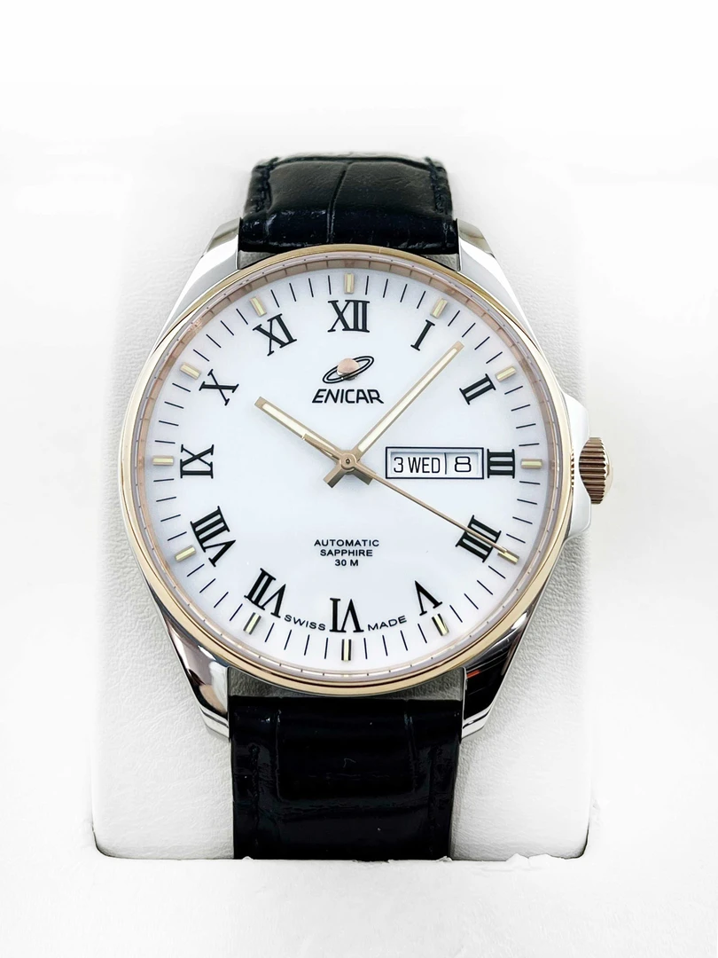 99新 Enicar/英纳格 云时臻品/蓝牌系列/23年全套/40mm